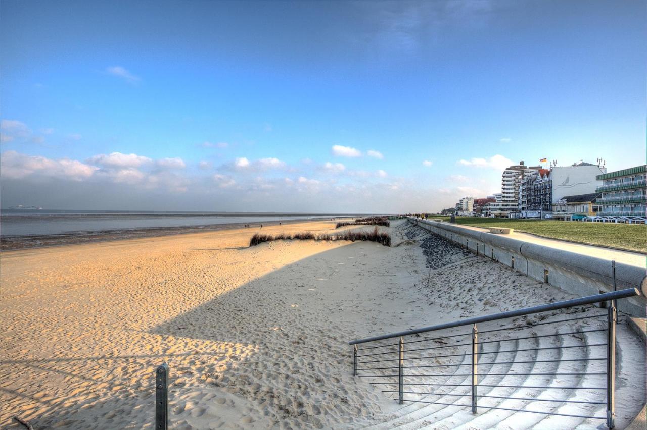 Duhnentraum Bestlage Am Sandstrand, Balkon,Meerblick, Parkplatz, Aufzug, Wlan, Bettwaesche,Handtuecher,Netflix Uvm كوكسهافن المظهر الخارجي الصورة