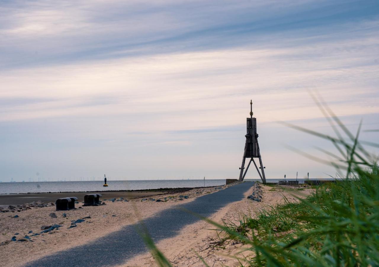 Duhnentraum Bestlage Am Sandstrand, Balkon,Meerblick, Parkplatz, Aufzug, Wlan, Bettwaesche,Handtuecher,Netflix Uvm كوكسهافن المظهر الخارجي الصورة